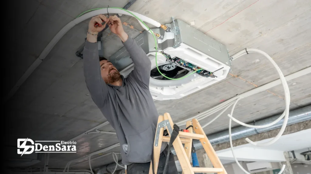 Commercial Area Electrical Installation